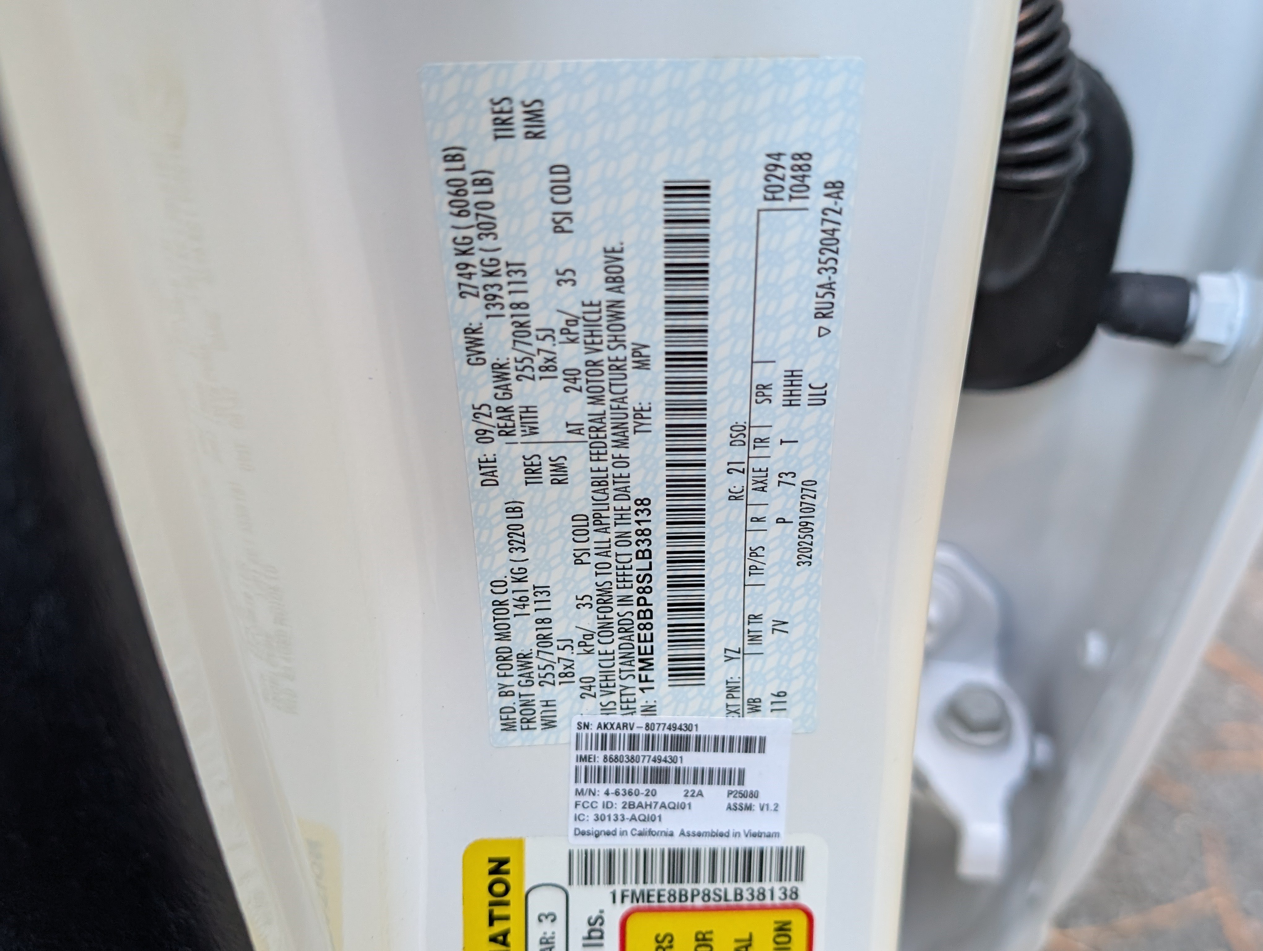 Used 2025 Ford Bronco Outer Banks AWD/4WD image 37