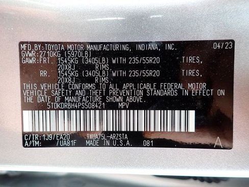 Certified 2023 Toyota Highlander XSE image 22