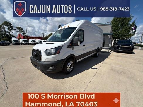 Used 2022 Ford Transit 350 148 High Roof Extended DRW RWD image 1