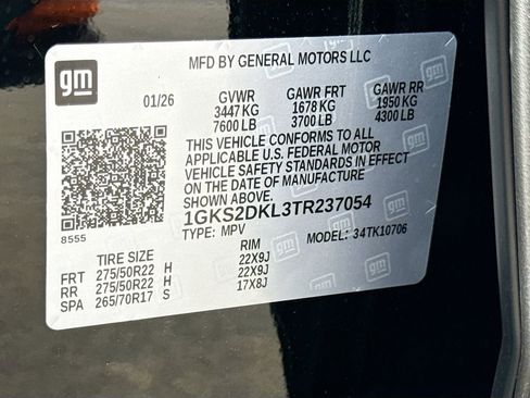 New 2026 GMC Yukon Denali w/ Sun & Power Step Package AWD/4WD image 35