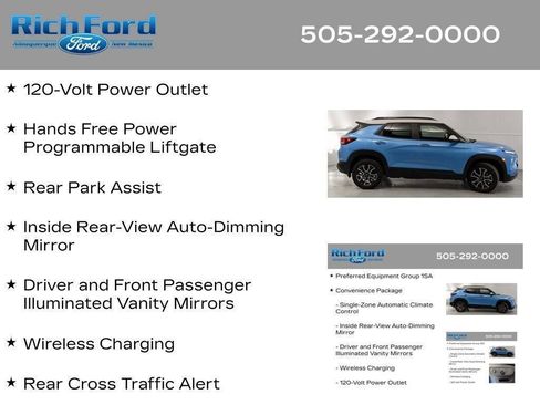 Used 2025 Chevrolet TrailBlazer ACTIV w/ Convenience Package AWD/4WD image 48