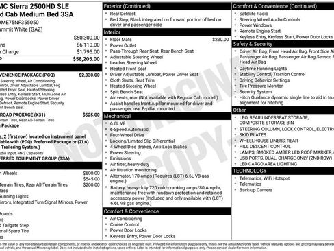 Used 2022 GMC Sierra 2500 SLE w/ SLE Convenience Package AWD/4WD image 24