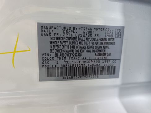New 2026 Nissan Sentra SR w/ SR Premium Package FWD image 32