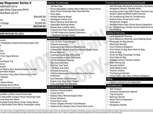 Used 2025 Jeep Wagoneer Series II image 24