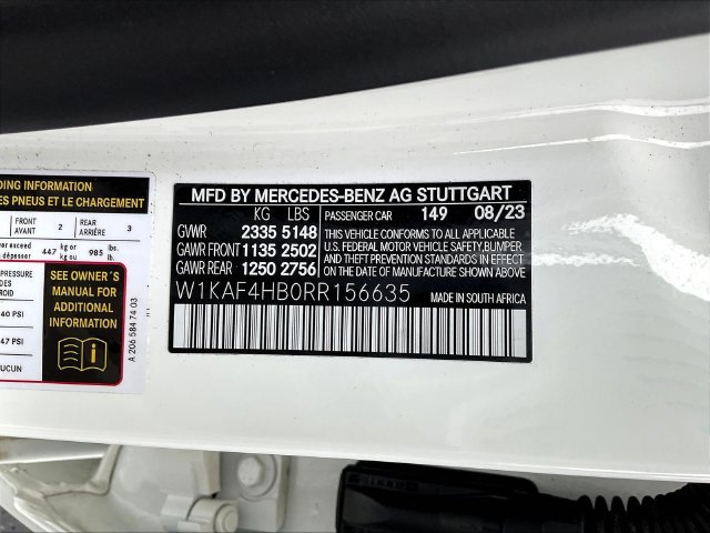 Certified 2024 Mercedes-Benz C 300 4MATIC Sedan image 21