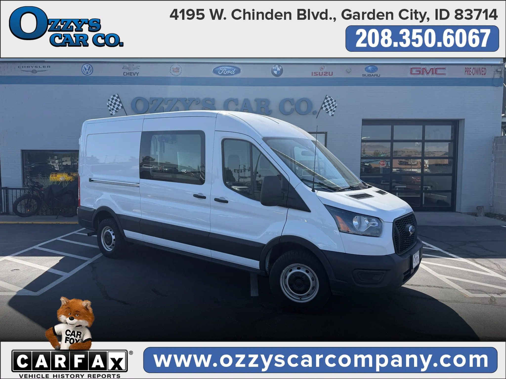 Used 2021 Ford Transit 250 Medium Roof RWD image 1