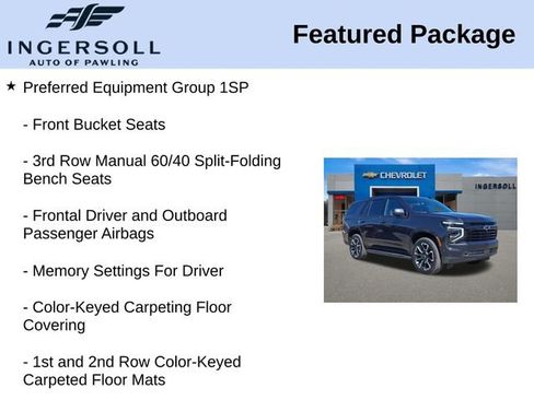 Used 2025 Chevrolet Tahoe RST w/ Comfort Package AWD/4WD image 15