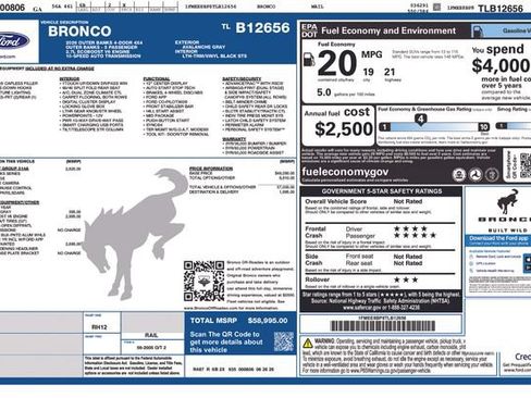New 2026 Ford Bronco Outer Banks AWD/4WD image 22