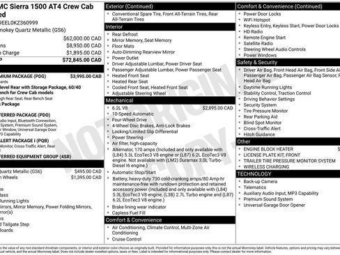 Used 2019 GMC Sierra 1500 AT4 w/ AT4 Premium Package AWD/4WD image 34