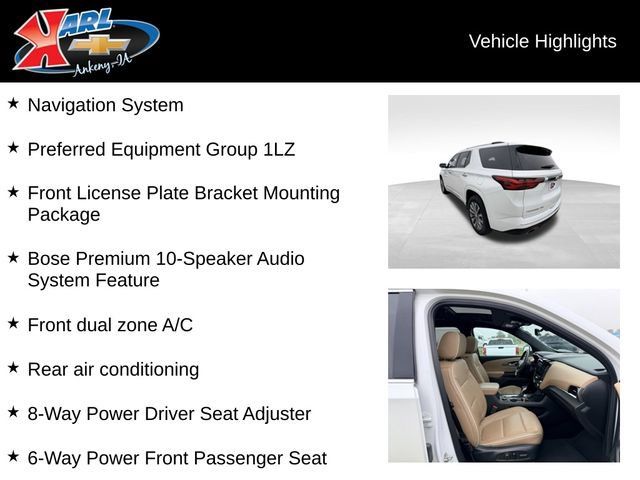 Certified 2023 Chevrolet Traverse Premier AWD/4WD image 2