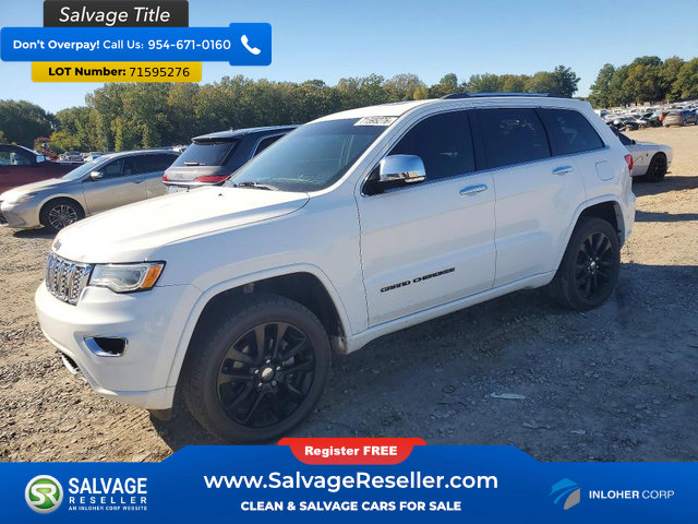 Used 2017 Jeep Grand Cherokee Overland AWD/4WD image 1