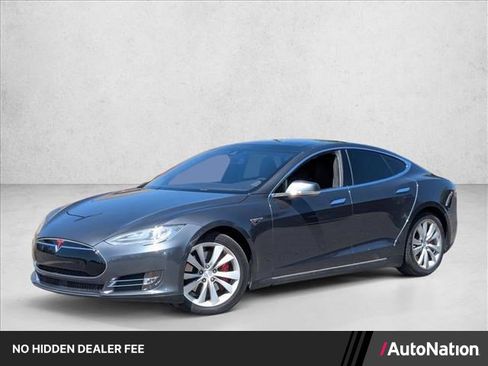 Used 2015 Tesla Model S 85D AWD/4WD image 1