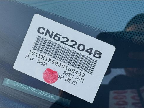 Used 2018 Chevrolet Camaro ZL1 image 34