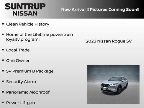 Certified 2023 Nissan Rogue SV w/ SV Premium B Package FWD image 6