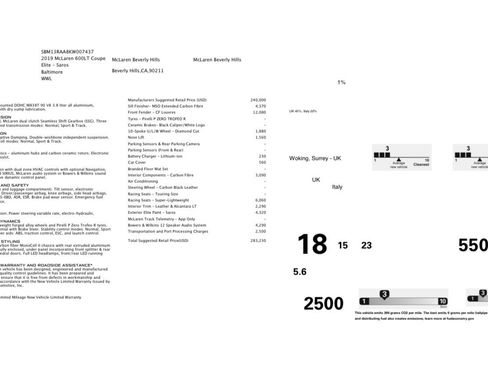 Used 2019 McLaren 600LT image 72