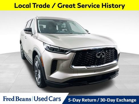 Used 2023 INFINITI QX60 Luxe w/ Performance Audio Package AWD/4WD image 1