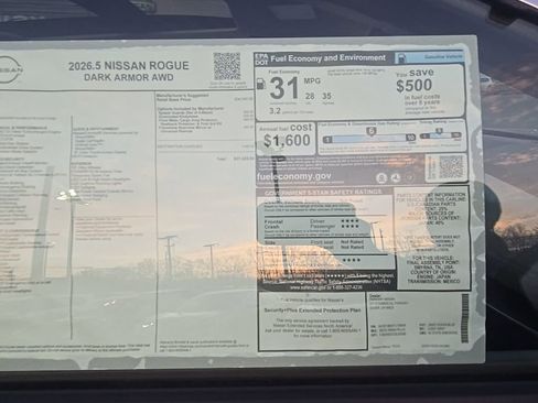 New 2026 Nissan Rogue Dark Armor image 35