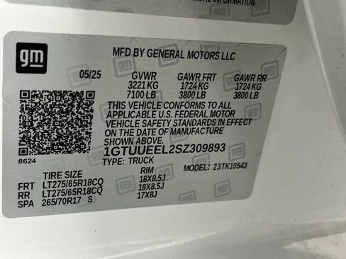 Used 2025 GMC Sierra 1500 AT4 image 36