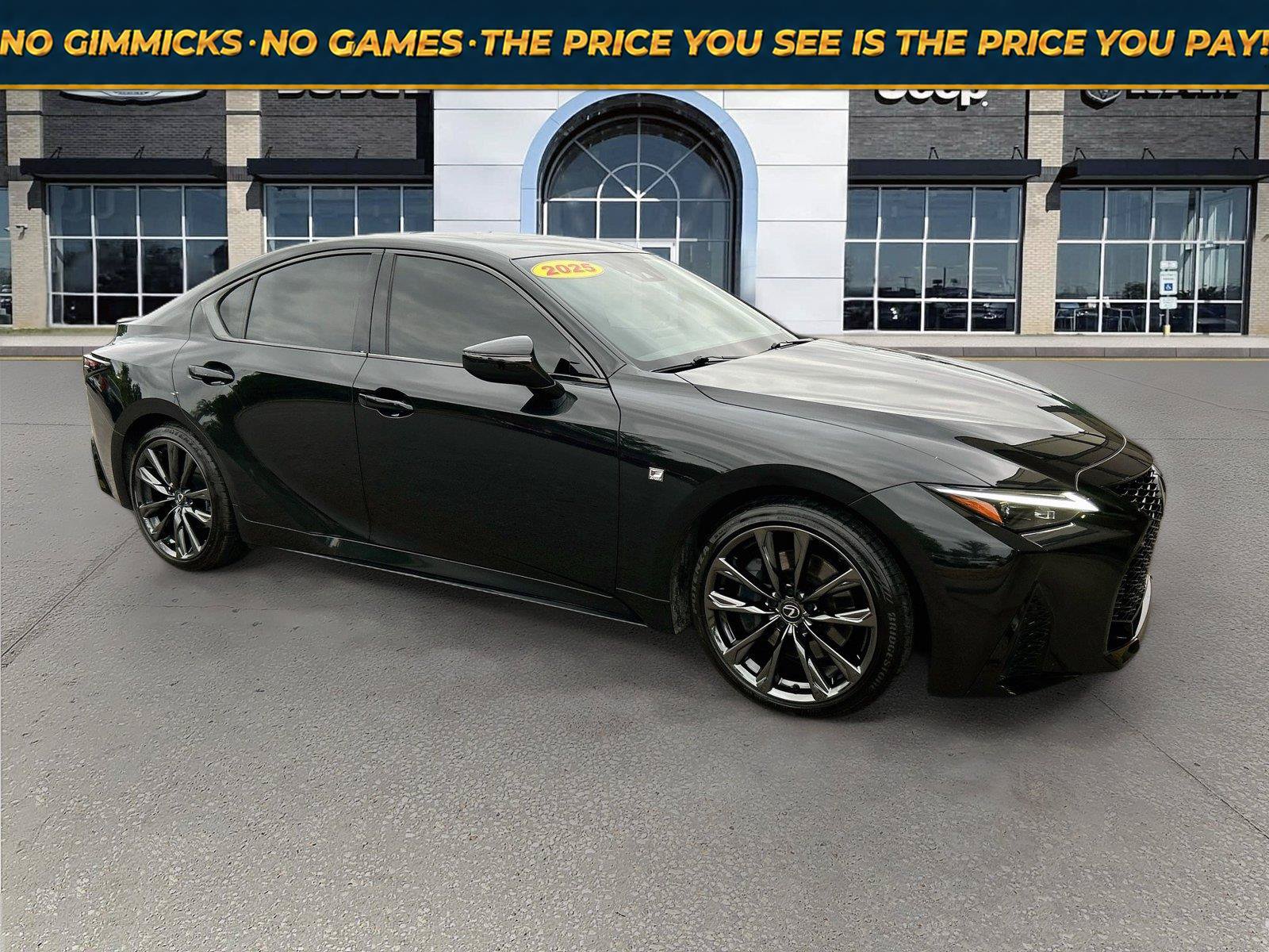 Used 2025 Lexus IS 350 F Sport w/ Accessory Package RWD image 1
