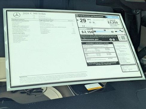 New 2026 Mercedes-Benz C 300 Sedan image 16