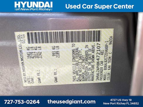 Used 2011 Nissan Altima 2.5 SL w/ Technology Pkg image 14