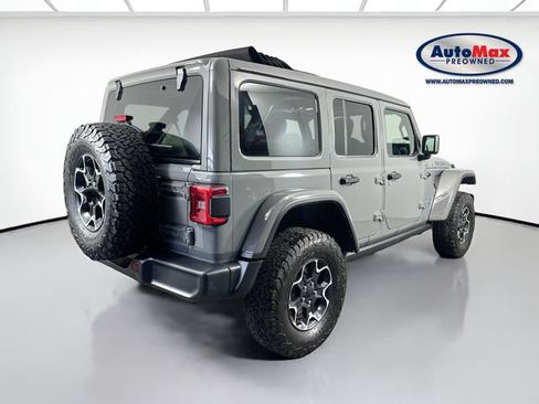 Used 2023 Jeep Wrangler Unlimited Rubicon 4xe w/ Cold Weather Group AWD/4WD image 2