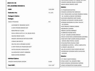 Used 2024 MAZDA CX-5 AWD 2.5 S w/ Select Package video 2