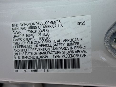 New 2026 Honda Civic Sport image 36