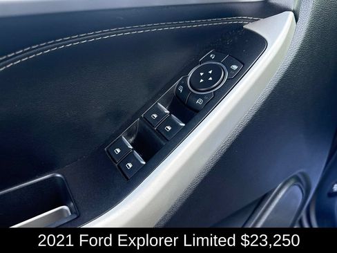 Used 2021 Ford Explorer Limited w/ Equipment Group 301A RWD image 12