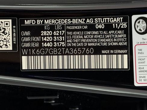 New 2026 Mercedes-Benz S 580 4MATIC Sedan image 16