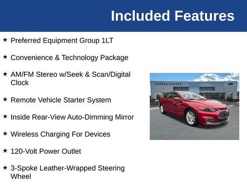 Used 2016 Chevrolet Malibu LT FWD image 5