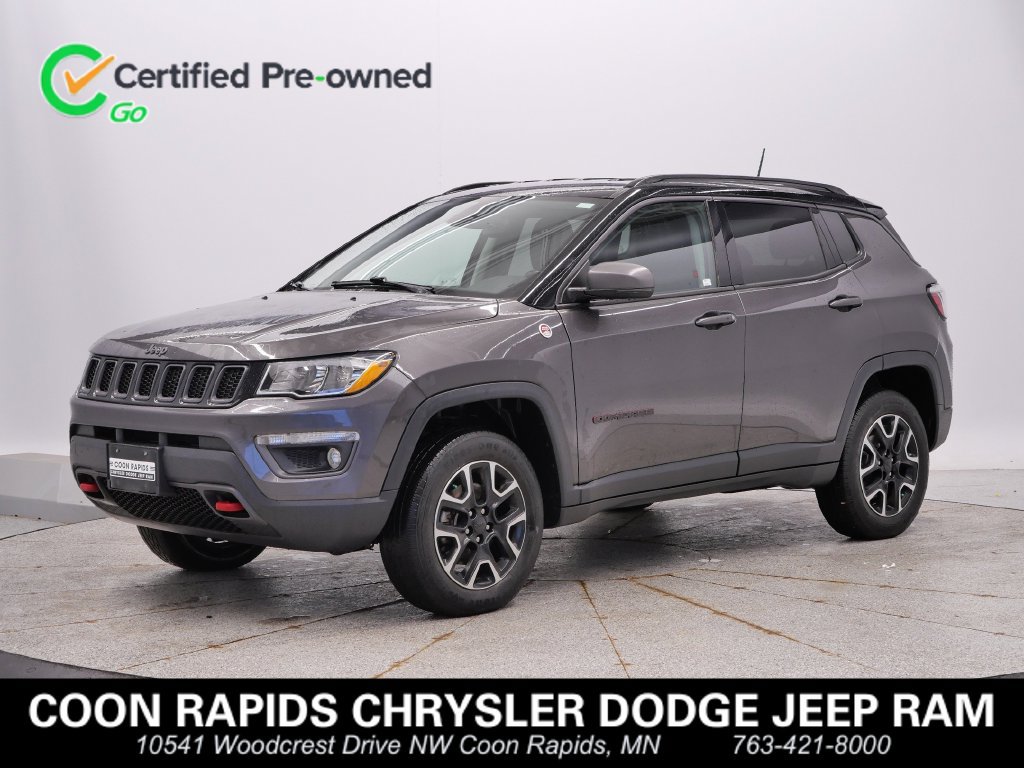 Certified 2020 Jeep Compass Trailhawk w/ Cold Weather Group AWD/4WD 360° Tour