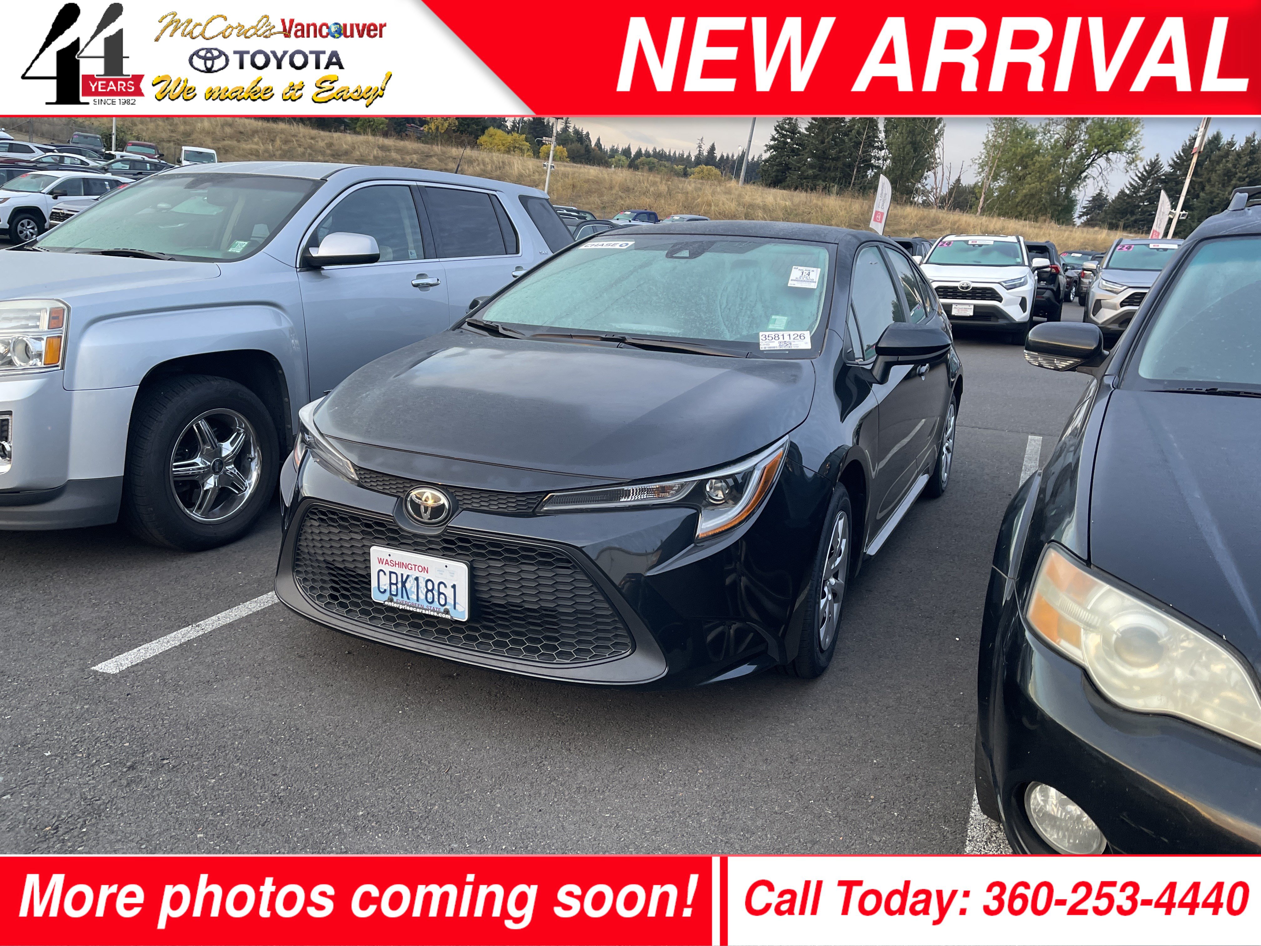 Certified 2021 Toyota Corolla LE FWD image 1