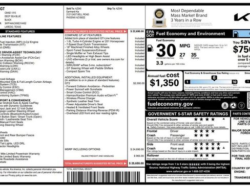 Used 2021 Kia Forte GT w/ GT2 Package image 4