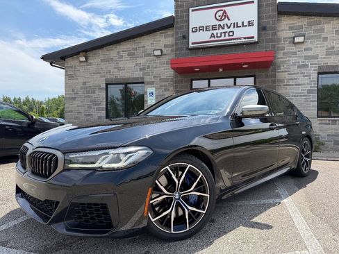 Used 2021 BMW M550i xDrive w/ Dynamic Handling Package AWD/4WD image 1