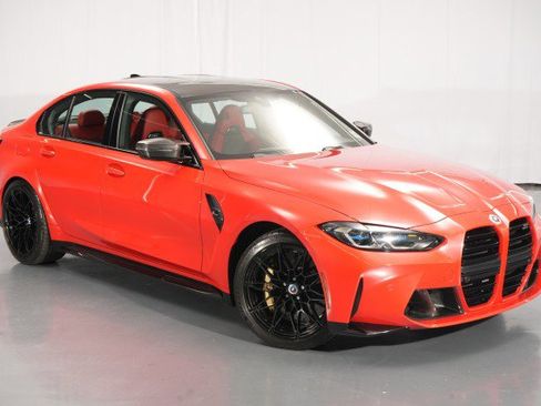 Used 2022 BMW M3 Competition w/ M Carbon Exterior Package AWD/4WD image 9