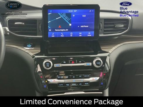 Certified 2021 Ford Explorer Limited w/ Equipment Group 301A image 22