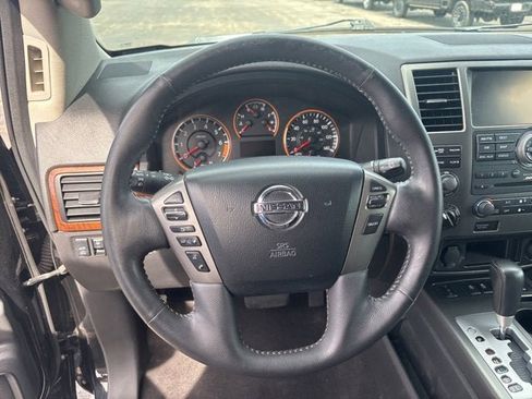 Used 2015 Nissan Armada Platinum w/ 2nd Row Captain Seat Package AWD/4WD image 15