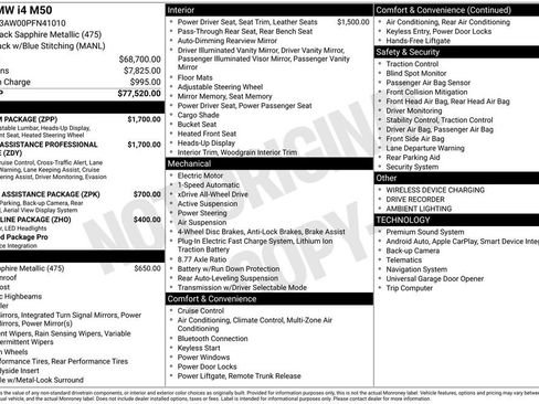 Used 2023 BMW i4 M50 image 15