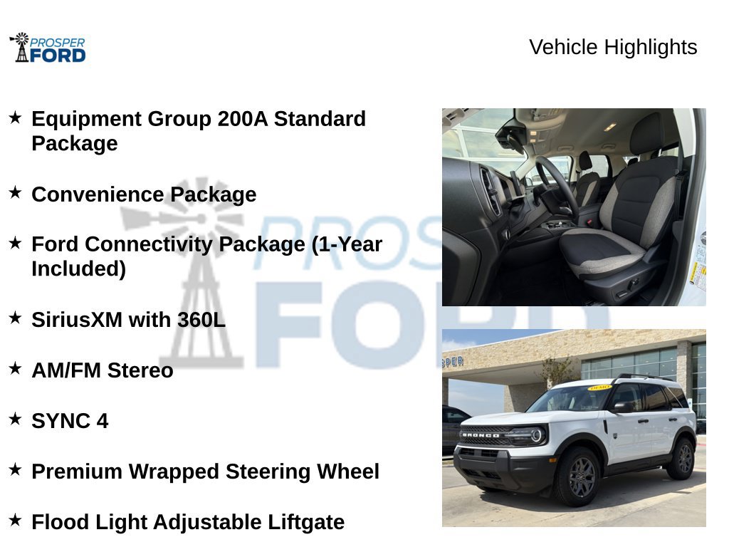 New 2026 Ford Bronco Sport Big Bend w/ Convenience Package AWD/4WD image 7
