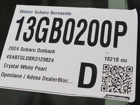 Used 2024 Subaru Outback Onyx Edition XT AWD/4WD image 31