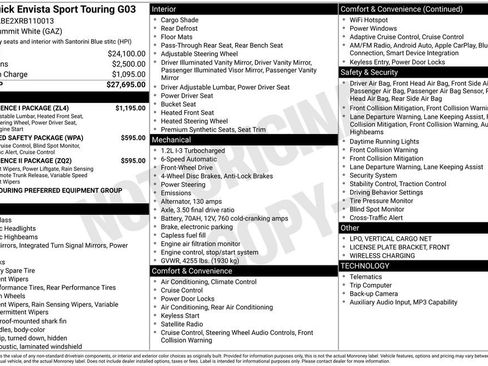 Used 2024 Buick Envista Sport Touring w/ Convenience I Package FWD image 5