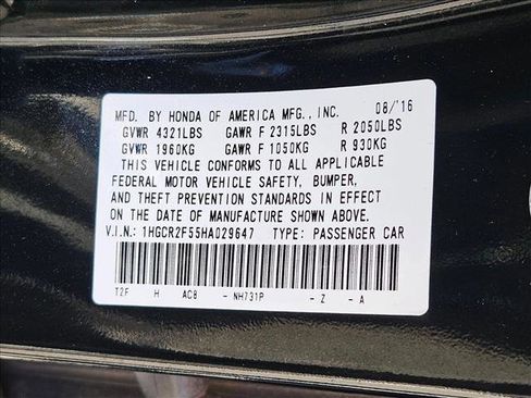 Used 2017 Honda Accord Sport image 22