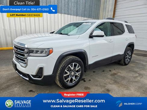 Used 2023 GMC Acadia SLT AWD/4WD image 1