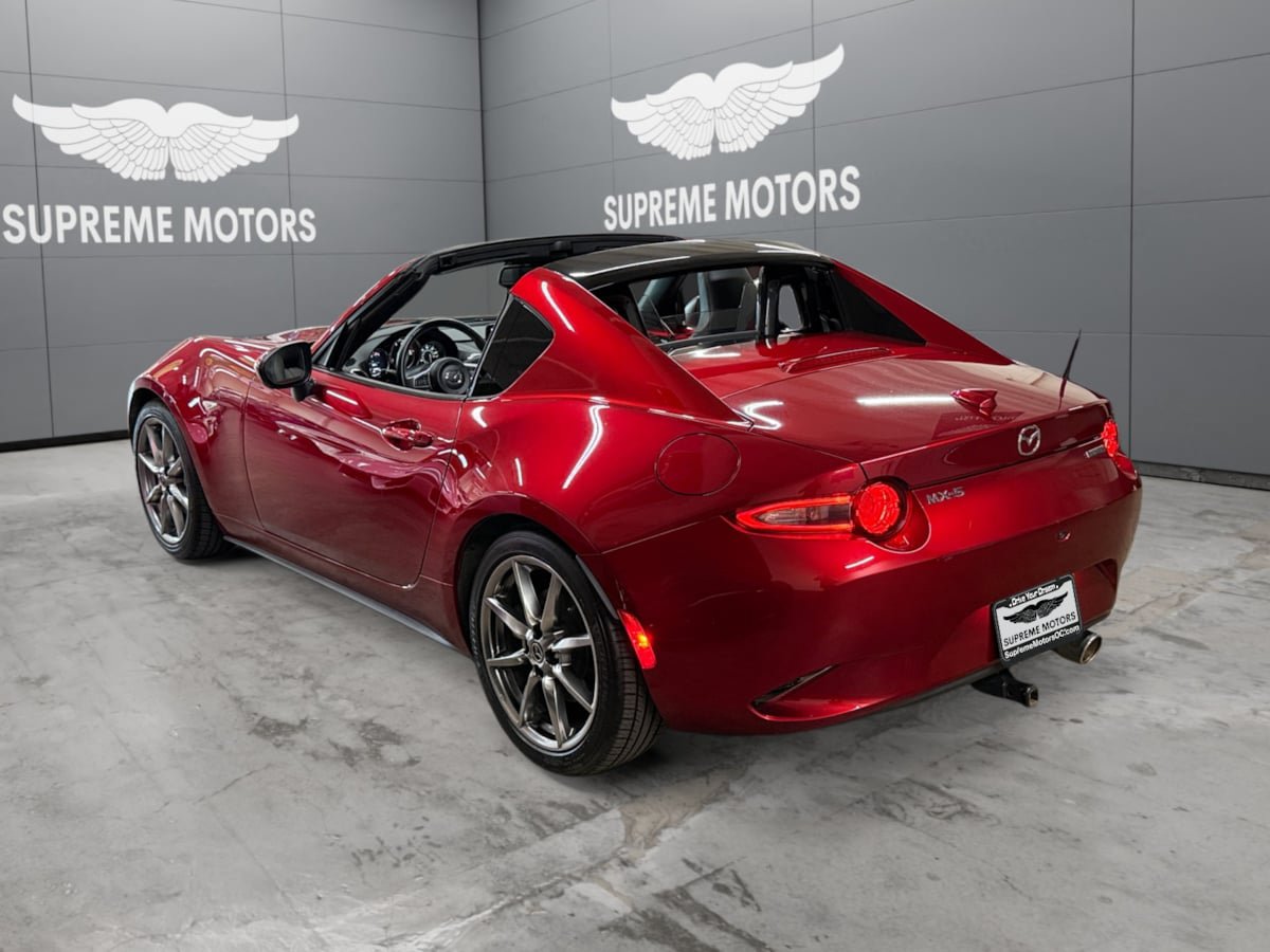 Used 2022 MAZDA MX-5 Miata RF Grand Touring w/ Weather Package RWD image 3
