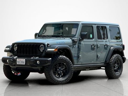 Used 2025 Jeep Wrangler Unlimited Sport S 4xe AWD/4WD image 1