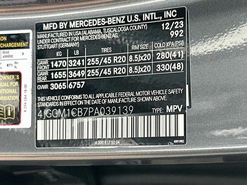 Used 2023 Mercedes-Benz EQE 350+ 4MATIC SUV w/ AMG Line Exterior Package image 32