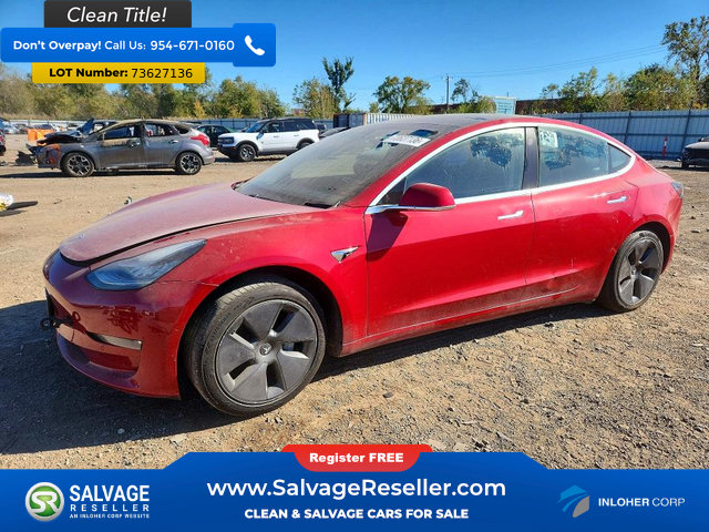Used 2020 Tesla Model 3 Long Range AWD/4WD image 1