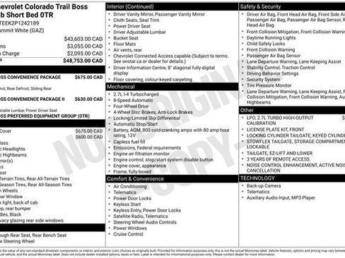 Used 2023 Chevrolet Colorado Trail Boss image 11