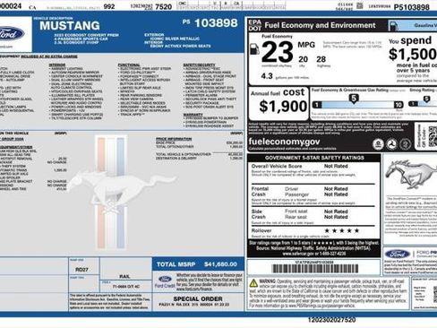 Used 2023 Ford Mustang Premium image 12